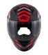 Motorcycle kid helmet Kappa KJ04 EVO PROX black red matt