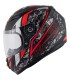 Motorcycle kid helmet Kappa KJ04 EVO PROX black red matt