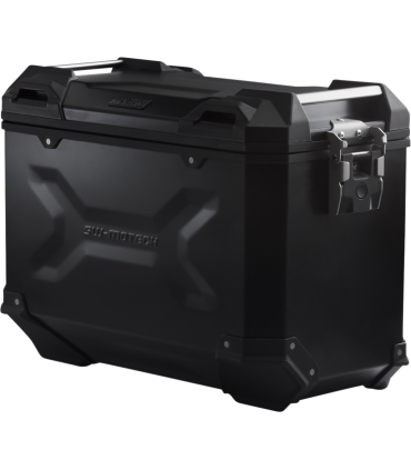 SW-Motech TRAX ADV L. Side case. Aluminum 45 l right Black