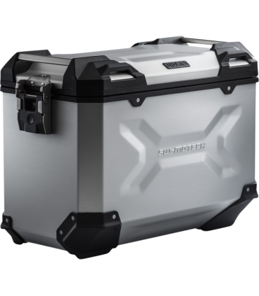 SW-Motech TRAX ADV L. Side case. Aluminum 45 l Left silver