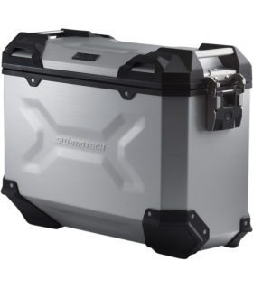 SW-Motech TRAX ADV M. Side case. Aluminum 37 l Right silver