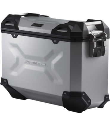 SW-Motech TRAX ADV M. Side case. Aluminum 37 l Right silver