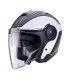 Casco Caberg Soho Milano nero bianco opaco