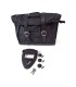 Longride CLICK-ON OLD CHOPPER SADDLEBAG WAXED COTTON black