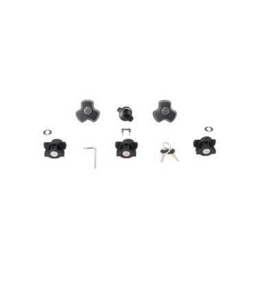 SW-Motech Kit de serrures DUSC. 3 serrures + 1 kit de serrures TRAX + 2 antivols