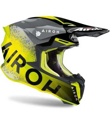 Casque Airoh Twist 2.0 Color Bit jaune matt