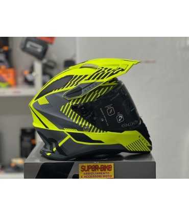 Airoh Commander Boost yellow matt helmet