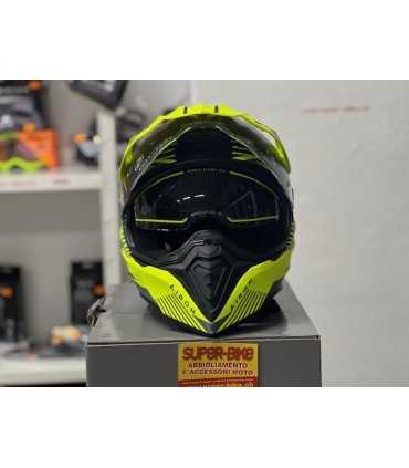 Airoh Commander Boost yellow matt helmet