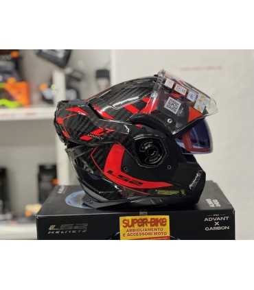 Casco LS2 FF901 Advant X Future carbon rosso