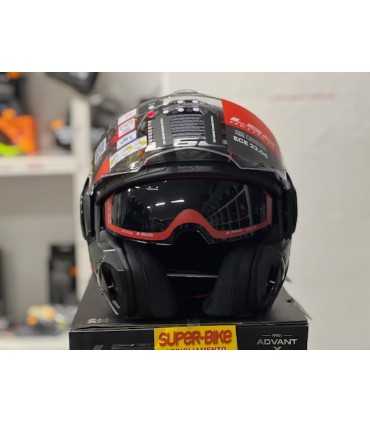 Casco LS2 FF901 Advant X Future carbon rosso