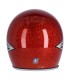 13 1/2 Skull Bucket FLAKE AMBER jet helmet