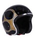 Jet 13 1/2 Skull Bucket FLAMES GOLD