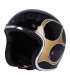 Jet 13 1/2 Skull Bucket FLAMES GOLD