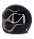 Jet 13 1/2 Skull Bucket FLAMES GOLD