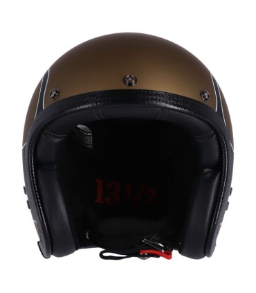 Jet 13 1/2 Skull Bucket FLAMES MATT GOLD