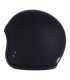 Jet helm 13 1/2 Skull Bucket schwarz matt