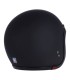 13 1/2 Skull Bucket black matt jet helmet