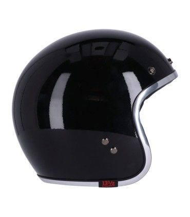 Casque Jet 13 1/2 Skull Bucket noir