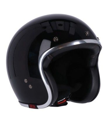 Casque Jet 13 1/2 Skull Bucket noir