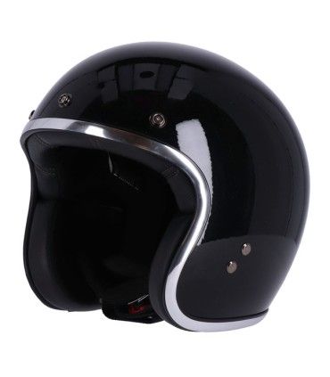 Casque Jet 13 1/2 Skull Bucket noir