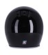 13 1/2 Skull Bucket black jet helmet