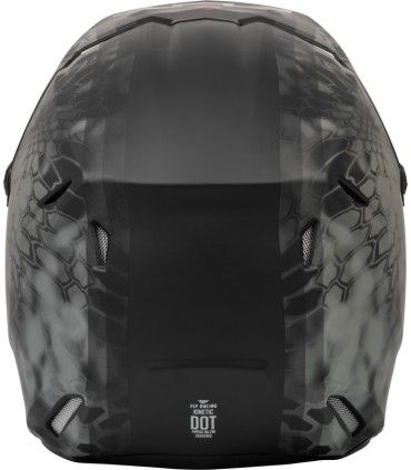 Casque cross Fly Racing Kinetic S.E. noir matt