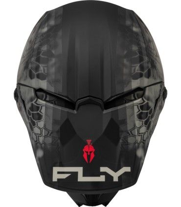 Casque cross Fly Racing Kinetic S.E. noir matt