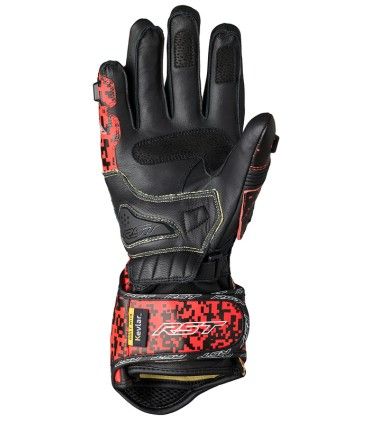 Gants racing RST Tractech Evo 4 dazzle rouge