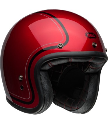 Casque Bell Custom 500 Chief Gloss Candy red