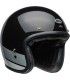 Bell Custom 500 Gloss Black Flake helmet