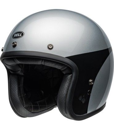 Casco Bell Custom 500 Chassis Gloss Silver Black