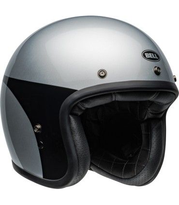 Casco Bell Custom 500 Chassis Gloss Silver Black