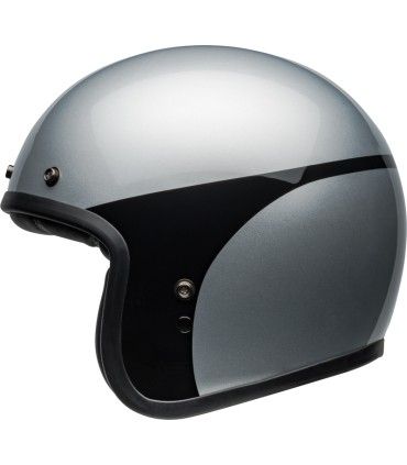 Casco Bell Custom 500 Chassis Gloss Silver Black