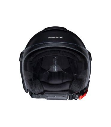 Casco moto jet Nexx Y.10 Cali nero opaco