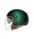 Casco moto jet Nexx Y.10 Midtown verde beige