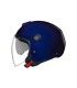 Casque moto jet Nexx Y.10 plain indigo bleu