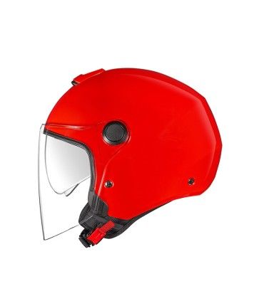 Casco moto jet Nexx Y.10 plain rosso