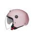 Casco moto jet Nexx Y.10 plain rosa pastello