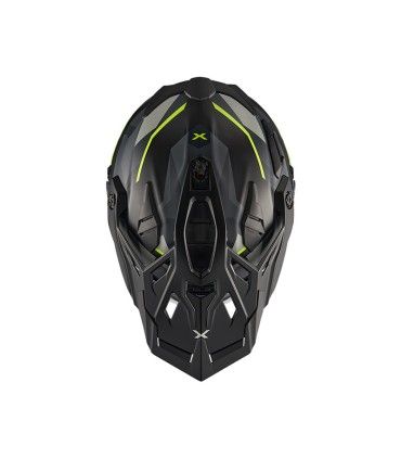 Casco Nexx X.Wed3 Trailmania grigio giallo opaco