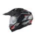 Casco Nexx X.Wed3 Trailmania grigio rosso opaco