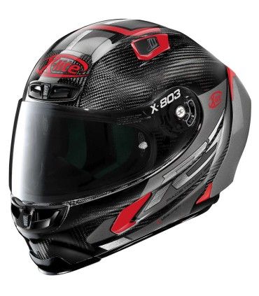 Casco integrale X-lite X-803 Rs Ultra Carbon SKYWARP 048 Rosso