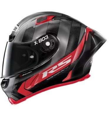 Casco integrale X-lite X-803 Rs Ultra Carbon WHEELIE 056 rosso