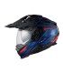 Casque Nexx X.Wed3 Trailmania bleu rouge matt