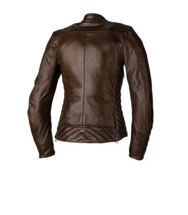 Giacca in pelle donna Rst Roadster 3 marrone