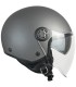 Casco jet Ska-P 1SHA ZEN mono Grigio opaco