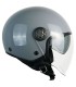 Casque jet Ska-P 1SHA ZEN mono Gris nardo