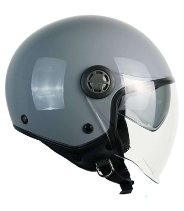 Casco jet Ska-P 1SHA ZEN mono Grigio nardo