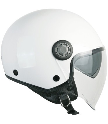 Casque jet Ska-P 1SHA ZEN mono blanc