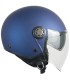 Casco jet Ska-P 1SHA ZEN mono blu opaco