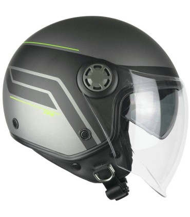 Casque jet Ska-P 1SHG ZEN City jaune matt